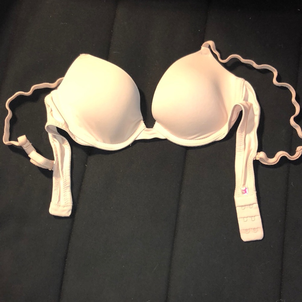 PINK Skin-colored, Push-up Bra